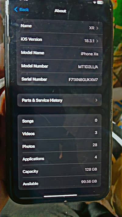 Apple iPhone XR bypass ha 128 Gb bt 86 panel original