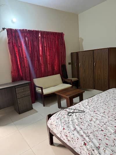 Well Furnished Bedroom kitchen car parking available for rent in Model town H block