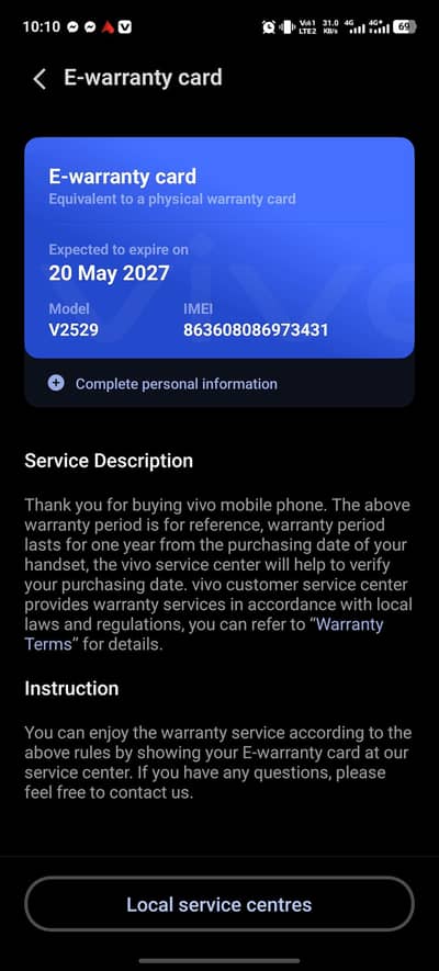 Vivo V60