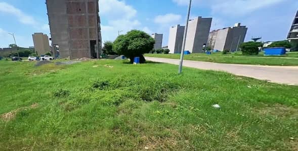 Corner 4 Marla All Paid Commercial Plot 135 For Sale In DHA 9 Prism Block C