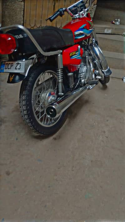 cg 125 for sale biomatric file available