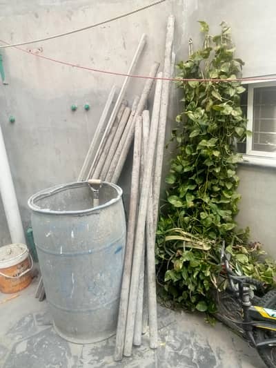 construction folding and pipes
