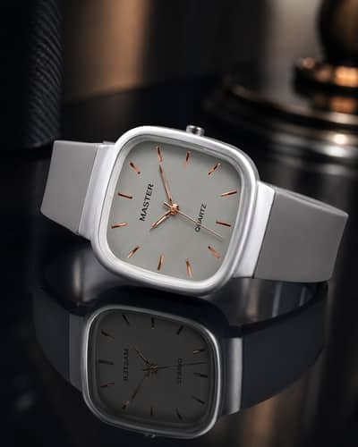 MASTER Quartz Silver Edition – Timeless Minimalist Elegance