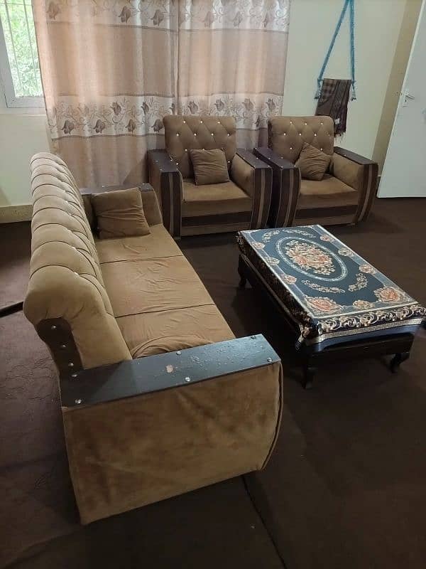 sofa set with table 0