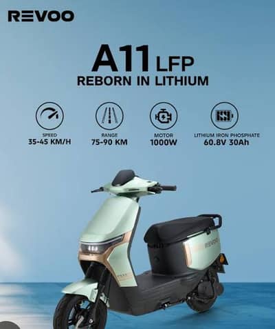 Revo A11 LFP Electric Scooter – Excellent Condition Brand New