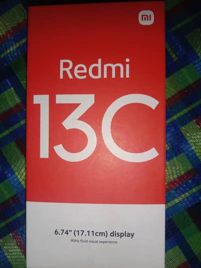 Redmi 13C  only Box