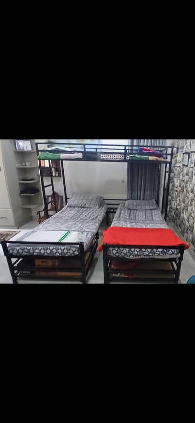 3 bed bunk bed for kids