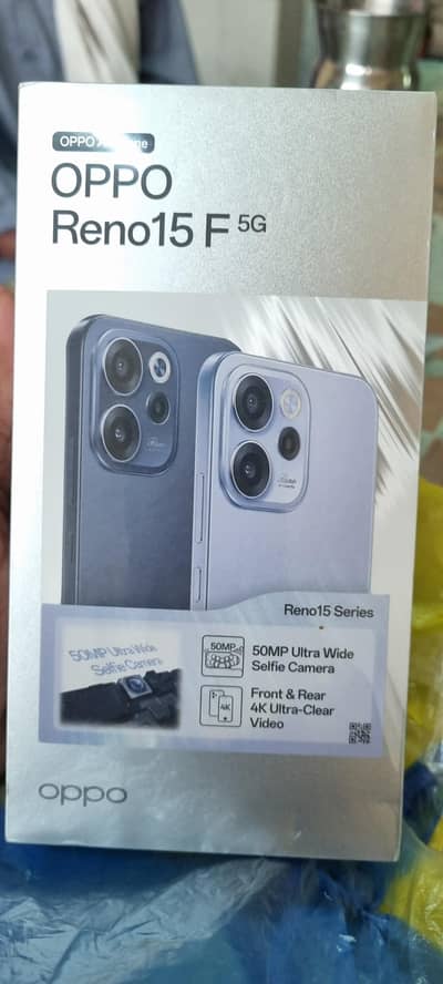 OPPO Reno 15F 8 256 box pack