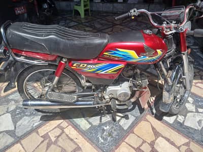 honda cd 70 all good