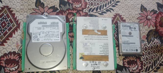 SSD 320 gb and 2 hard disk