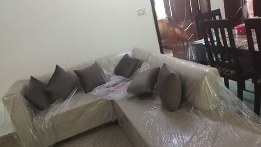 L shaped sofa (3+1+2)
