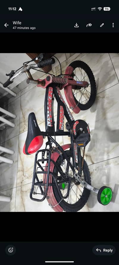 Kids Cycle with Training wheels