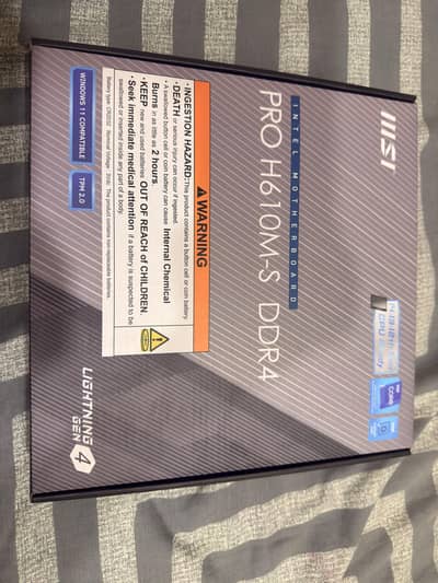 [Combo] Intel Core i5 12400f & MSI PRO H610M-S Motherboard W/ Warranty