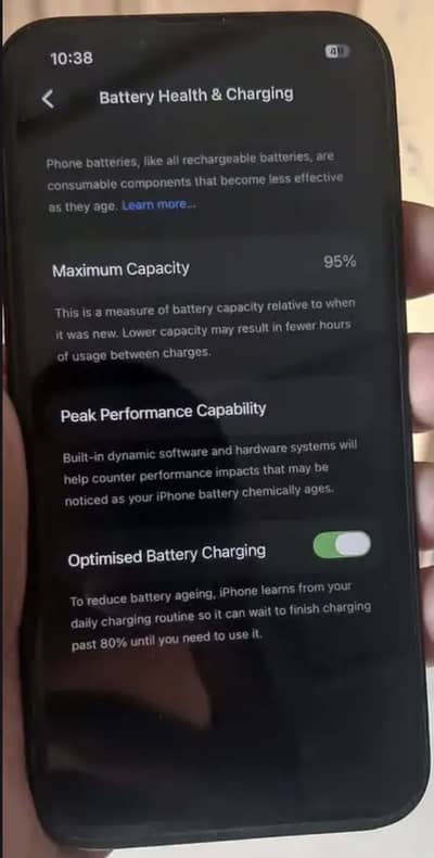 iPhone 14 95% health water pack all ok water pack