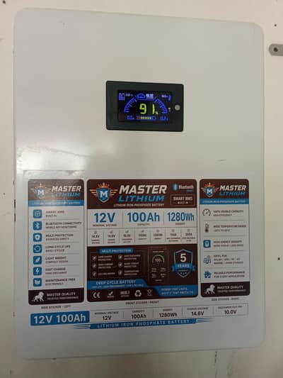 12v* 100Ah* lithium lifepo4 batterie