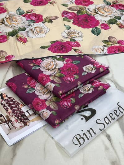 summer fabric (Bin Saeed brand)