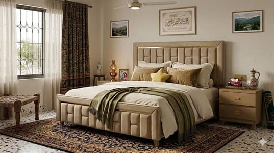Kind bed 2 sidetables