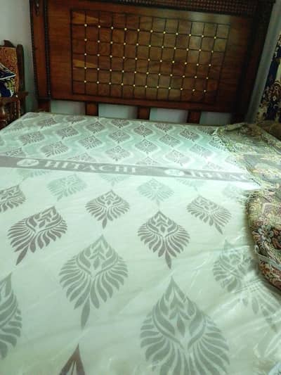 6×6hard foam mattress  like new condition 