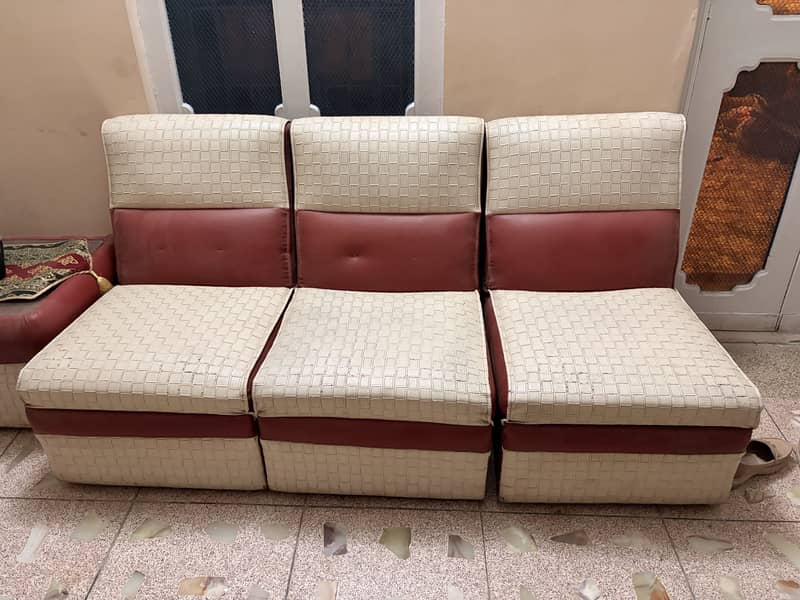 Full Sofa Set with Lshaped Table 1