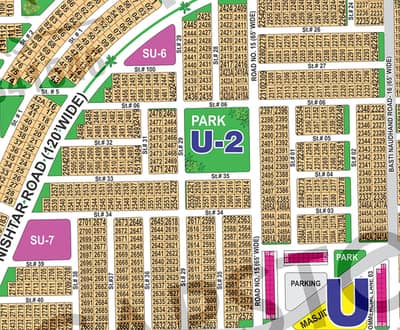 1 Kanal Prime Location Plot Sector U, DHA Multan | Ideal for Dream Home or Investment