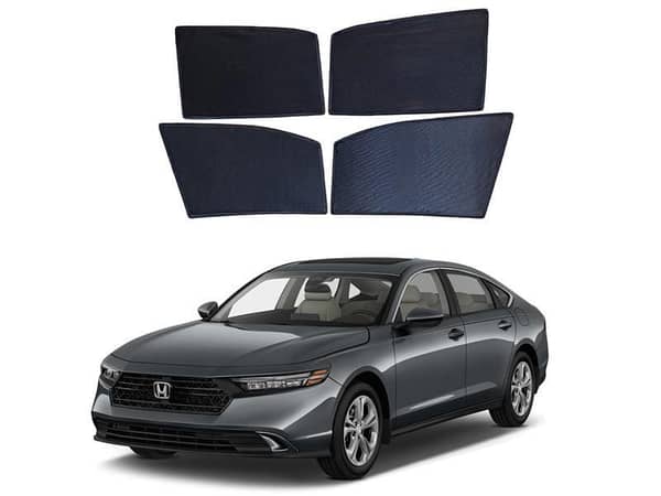Honda Accord Premium Quality Japani Sun Shades 4 Pcs - Model 2023-2024