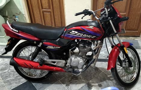 Honda CG 125 Deluxe 2016 Very Good Condition