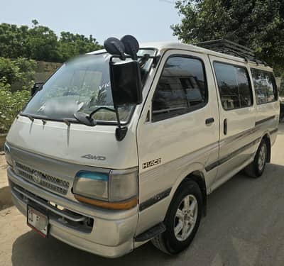 Toyota Hiace Van 1991 Lowroof Flying Coach
