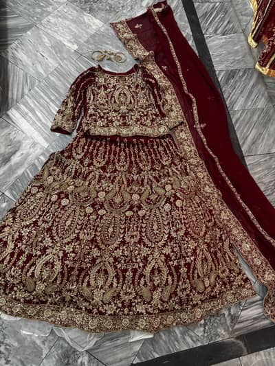 Bridal lehnga