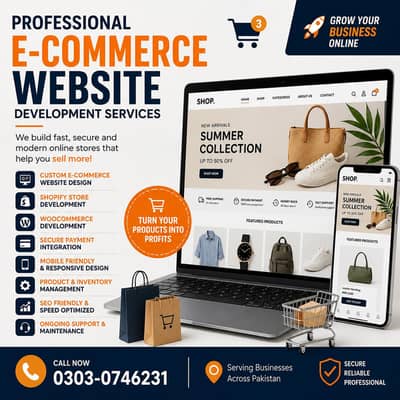Professional eCommerce Website Development