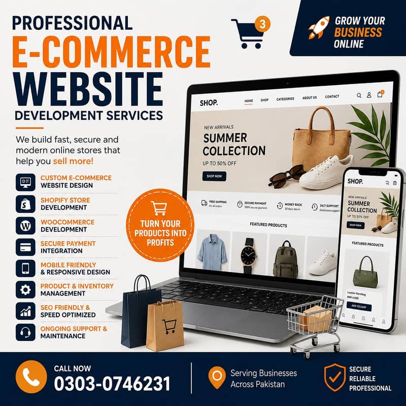 Professional eCommerce Website Development 0