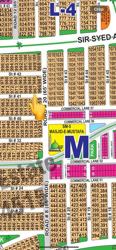 Spacious 1 Kanal Plot Build Your Luxurious Lifestyle Plot Sector M in DHA MULTAN PHASE- 1