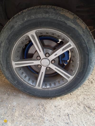 4 piece alloy rims