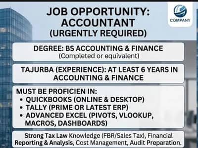 Accountant required