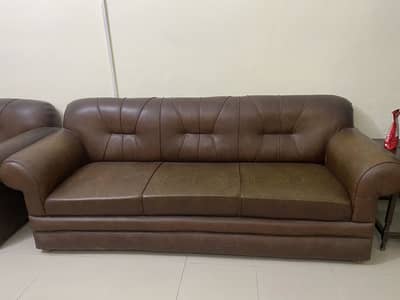 Leather Sofa Set 7 seater
