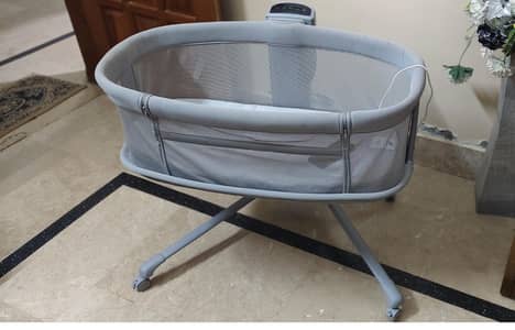 4 in 1 Baby Bassinet / Co-Sleeper Cradle and Swing Cradle