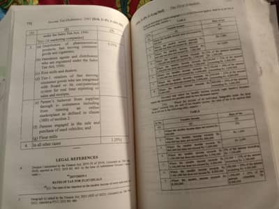 INCOME TAX ORDINANCE 2001