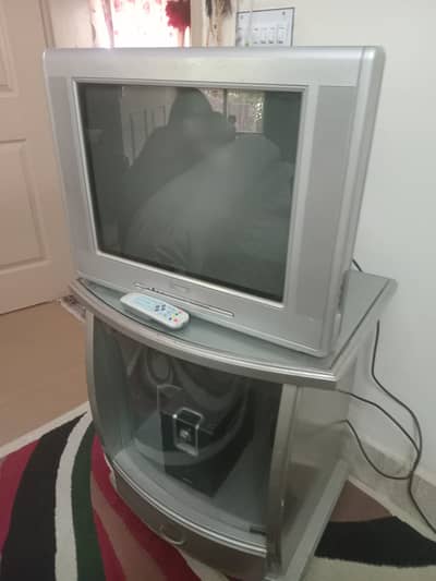21 inches flate colour tv