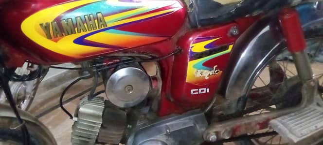 Yamaha 2 stroke 100cc 2007 for sale  genuine