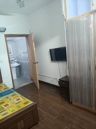 Fully furnished ground floor room available for rent near lum's DHA phase 2