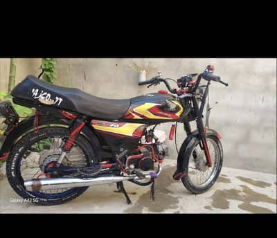 URGENT SALE – Union Star 70cc Urgent Sale 35000 only. , complete Doc