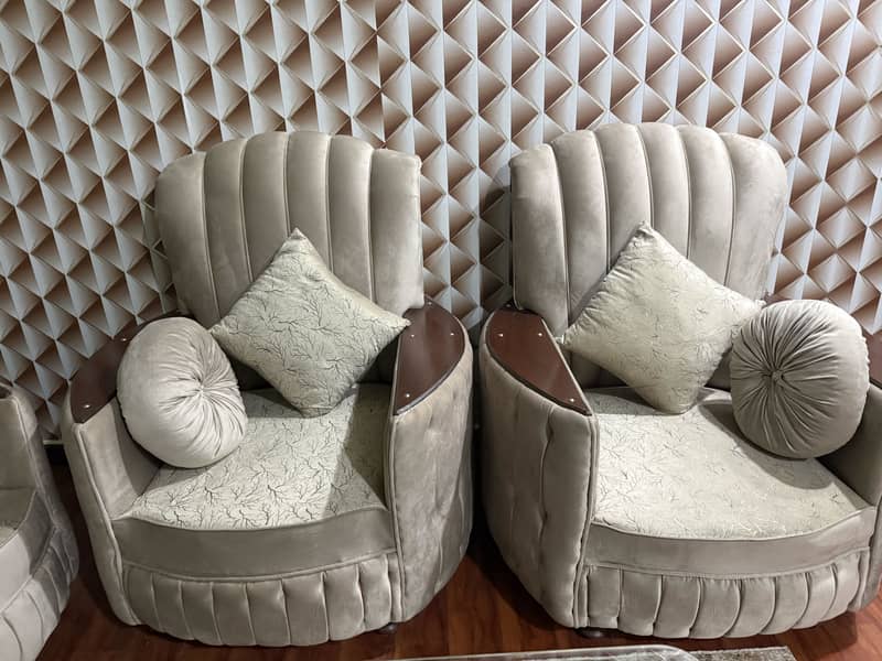 Sofa - Wooden Sofa - luxury Sofa - 7 Seater Sofa For Sale 1