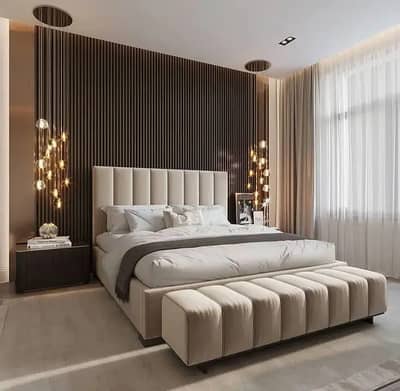 Bed set / Luxury bed / Wooden bed / Double bed / King size bed / bed