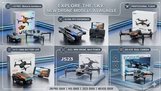 Camera Drone || Flying Drone || RC Drone | Quadcopter | Foldable Drone