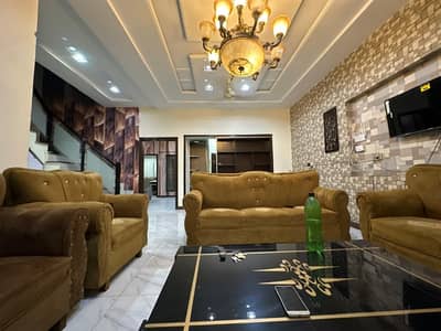 Full Furnished Five Marla House Available For Rent In A Block Citi Housing Sialkot