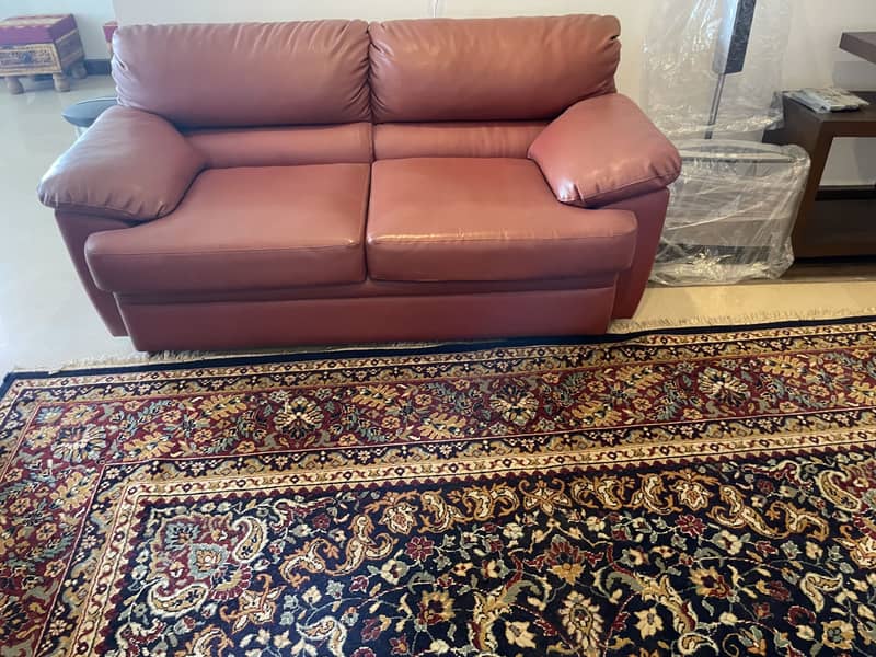 Leather sofa 1