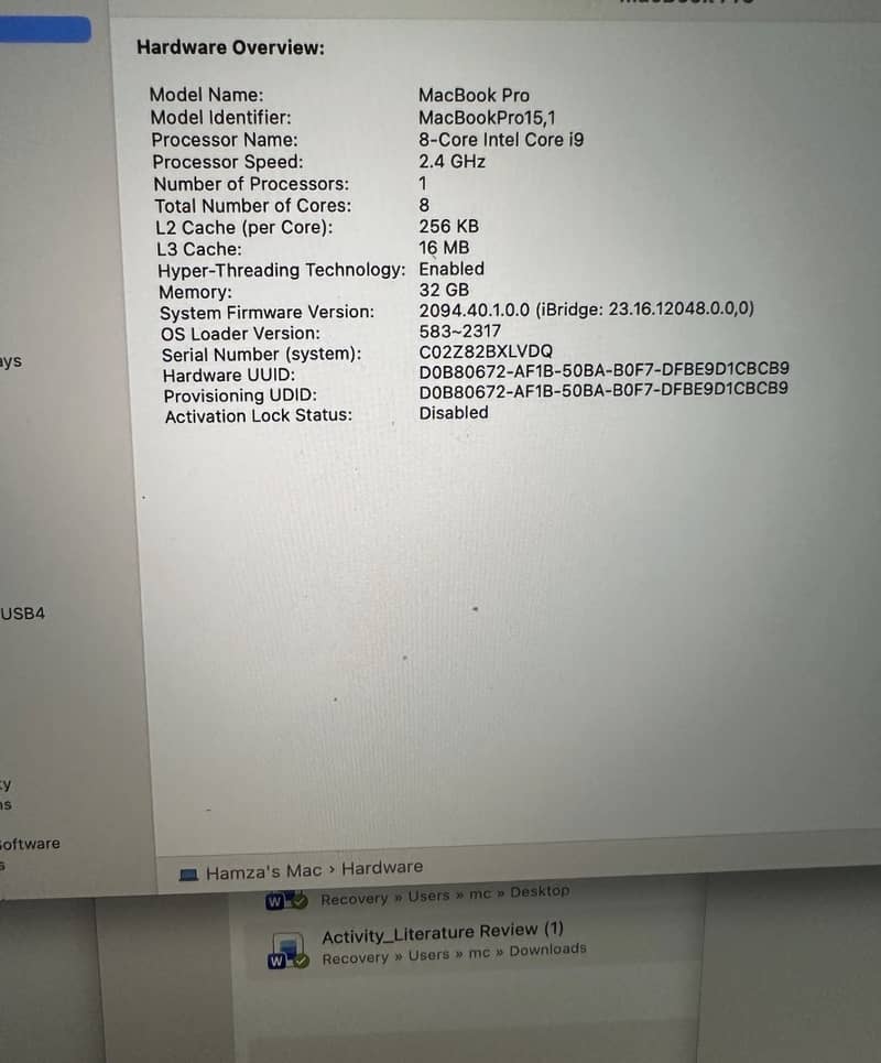 macbook 2019 2