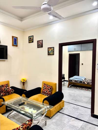 Furnished Apartments for Rent in commercial market rawalpindi