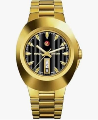 Rado Men's DiaStar Original Swiss Automatic Watch, Gold