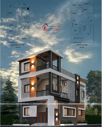 Best 3D Design Elevation Services Online Nationwide for Socities Homes