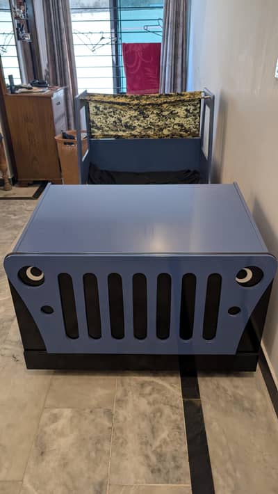 Kid's bed blue color, imported